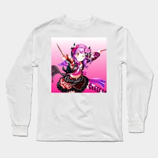 Dance Girl Game Art Long Sleeve T-Shirt